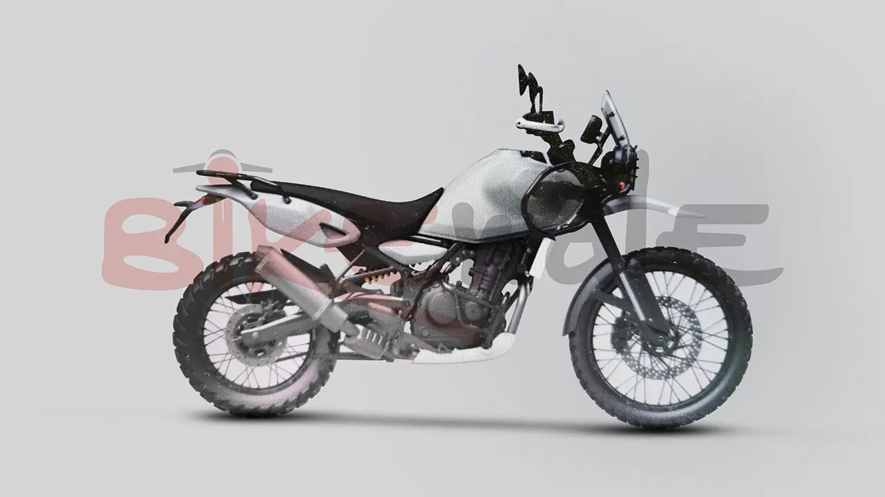 Royal Enfield Himalayan 450 Right Side View Royal Enfield Himalayan 450 Right Side View