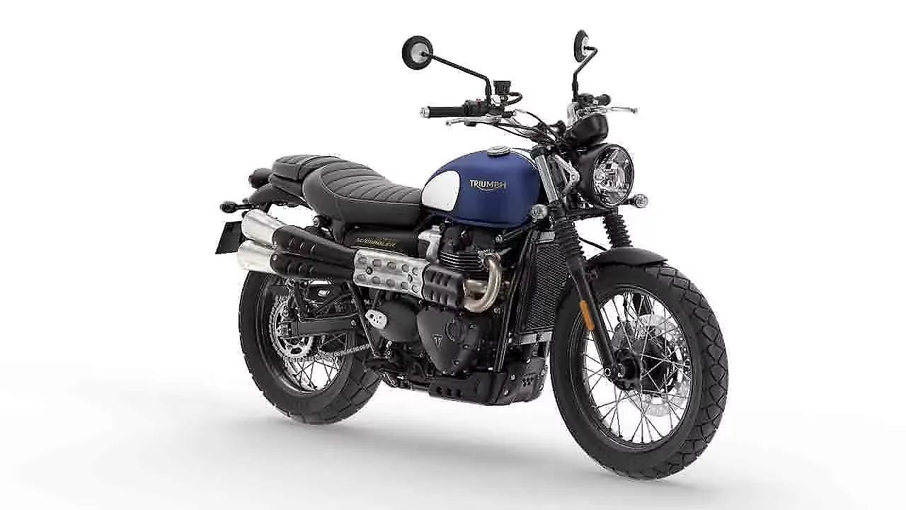 Triumph Street Scrambler Right Side View Triumph Street Scrambler Right Side View
