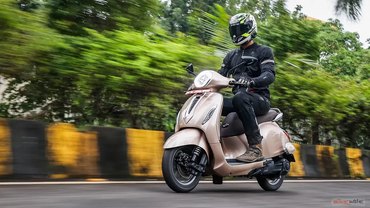 Bajaj Chetak Front View