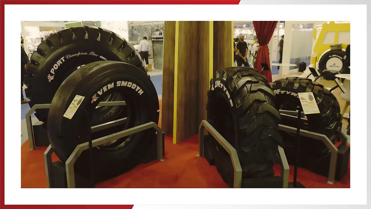 JK Tyre Unveils Off-the-Road Tyres At EXCON 2023 mobility outlook JK Tyre Unveils Off-the-Road Tyres At EXCON 2023 mobility outlook