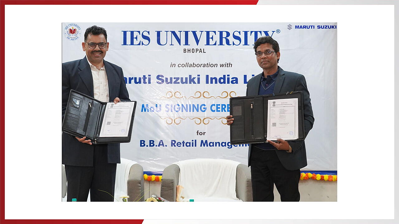 Maruti Suzuki Collaborates With IES University mobility outlook