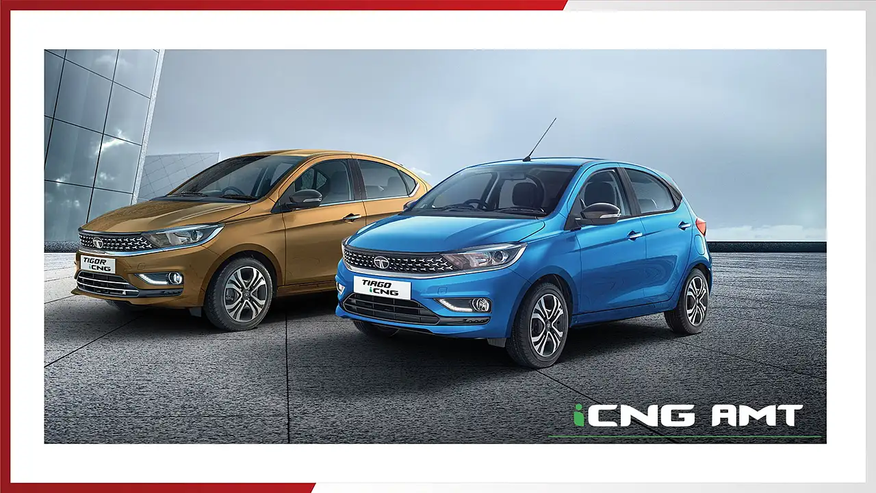 Tata Motors Launches Tiago & Tigor iCNG AMT mobility outlook Tata Motors Launches Tiago & Tigor iCNG AMT mobility outlook