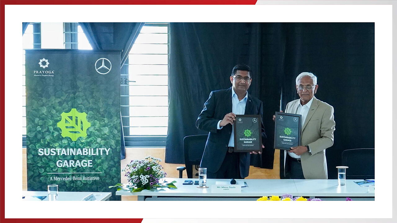 Mercedes-Benz & Prayoga Institute Launch Sustainability Garage mobility outlook