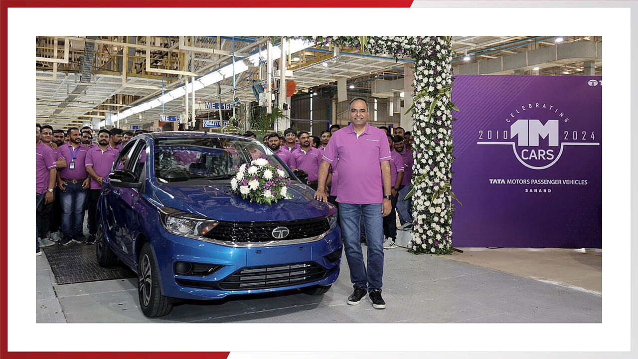 Tata Motors Rolls Out 1 Millionth Car From Sanand Facility mobility outlook