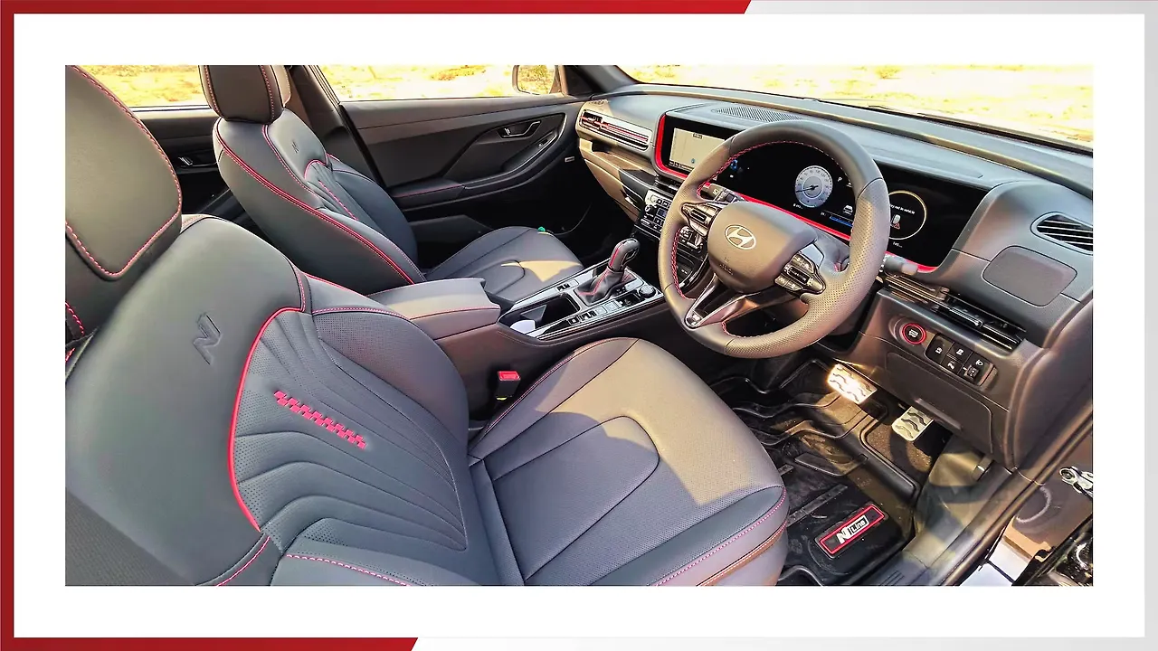 Hyundai Creta N-Line review mobility outlook interior Hyundai Creta N-Line review mobility outlook interior