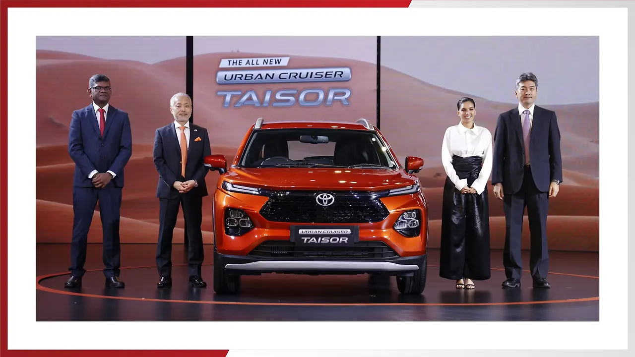 Toyota Kirloskar Motor Unveils The New Urban Cruiser Taisor mobility outlook Toyota Kirloskar Motor Unveils The New Urban Cruiser Taisor mobility outlook