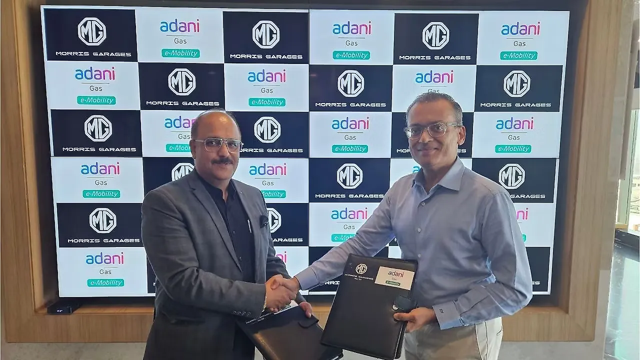 MG Motor - Adani Gas