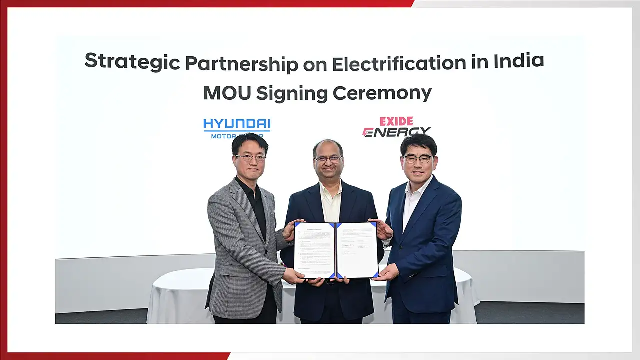 Hyundai Motor & Kia Sign MoU With Exide Energy mobility outlook Hyundai Motor & Kia Sign MoU With Exide Energy mobility outlook