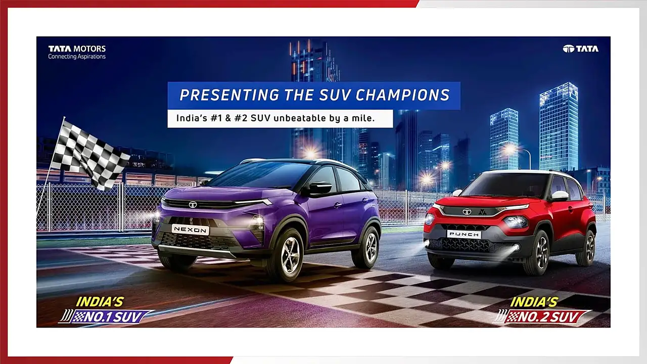 Tata Nexon & Tata Punch Achieve Top Spots In India