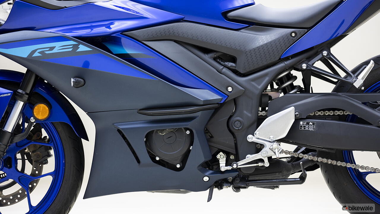 Yamaha YZF-R3 Engine From Left