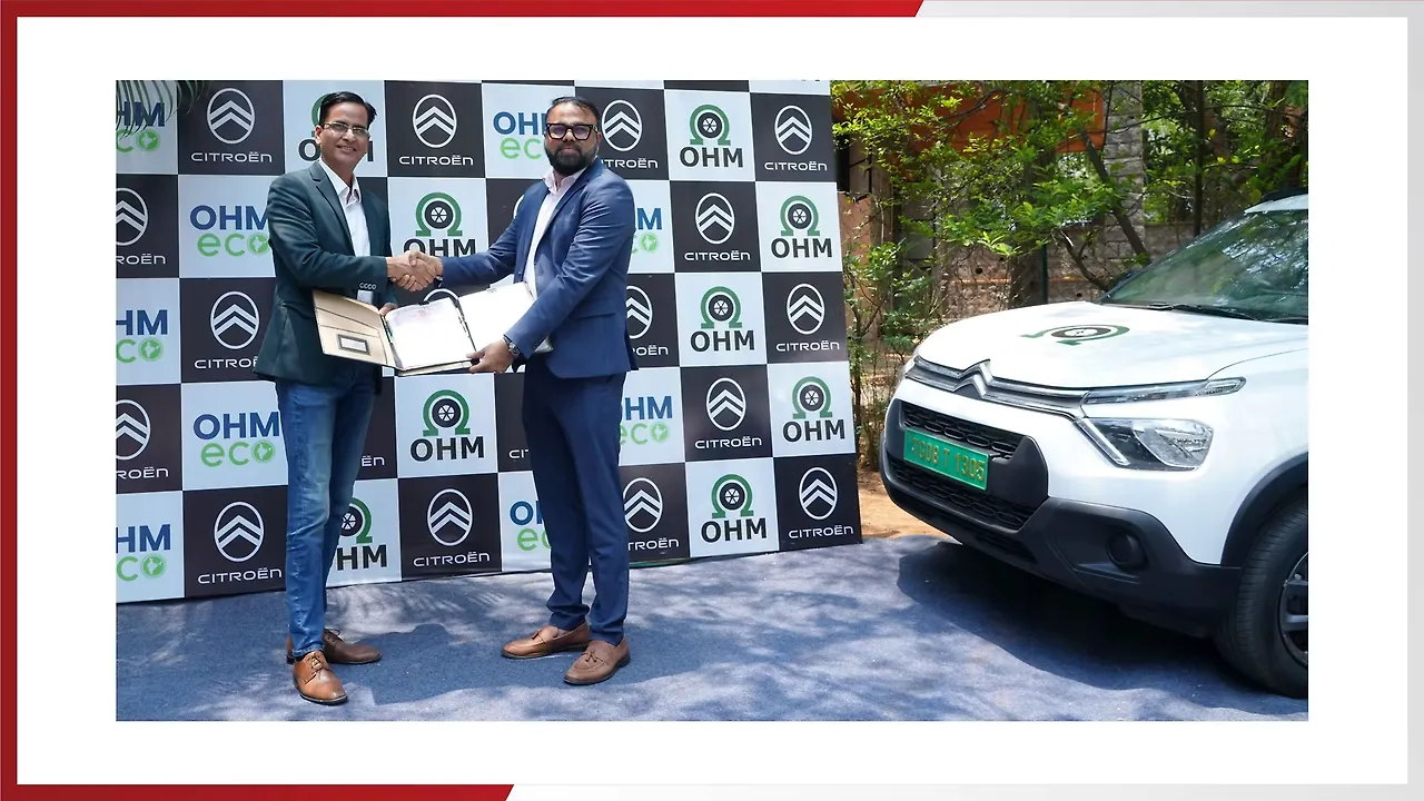Citroën & OHM E Logistics Sign MoU For 1,000 Citroën ë-C3 EVs mobility outlook Citroën & OHM E Logistics Sign MoU For 1,000 Citroën ë-C3 EVs mobility outlook