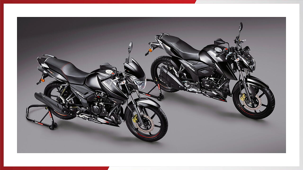 TVS Apache RTR 160 Series Gets Black Editions mobility outlook