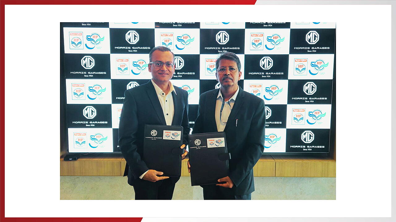 MG Motor & HPCL Partner To Expand EV Charging Network mobility outlook