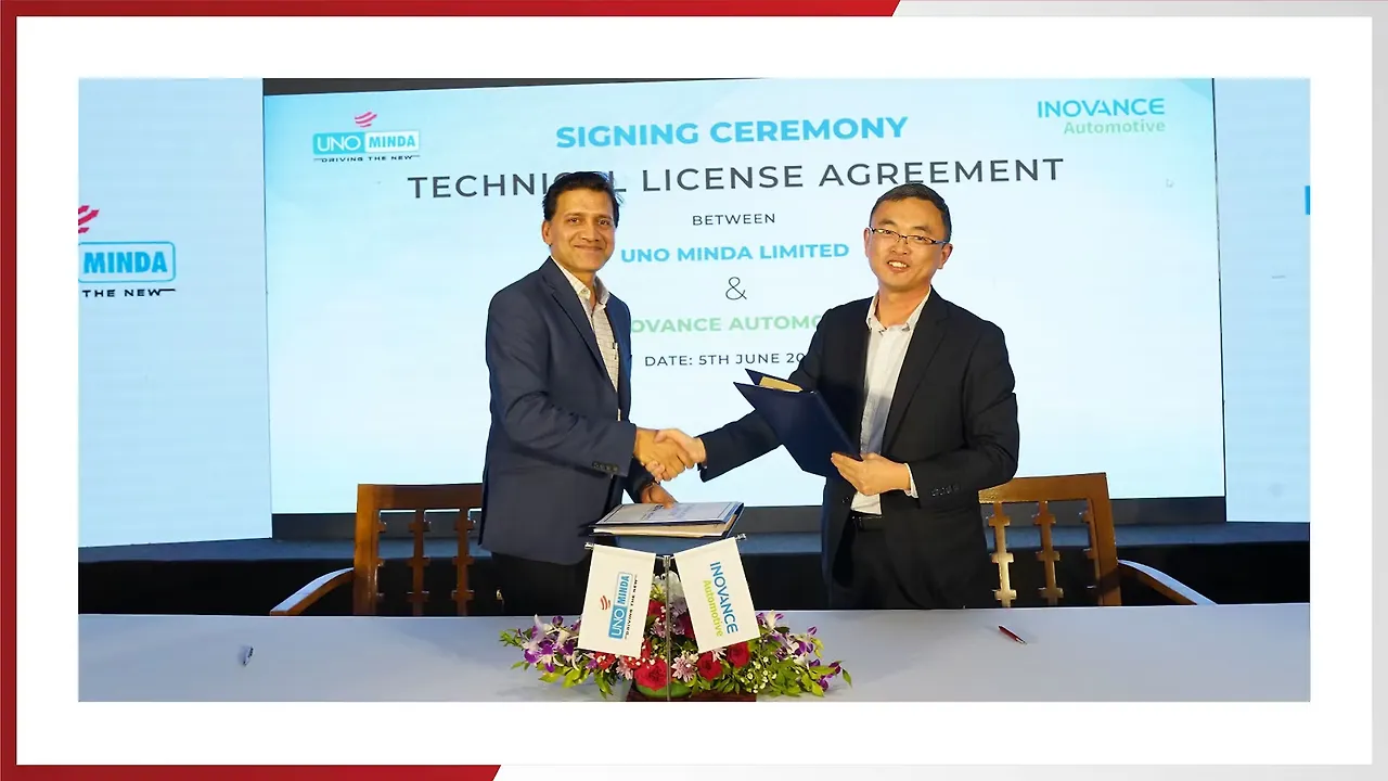 Uno Minda & Inovance Automotive China Forge Partnership mobility outlook Uno Minda & Inovance Automotive China Forge Partnership mobility outlook