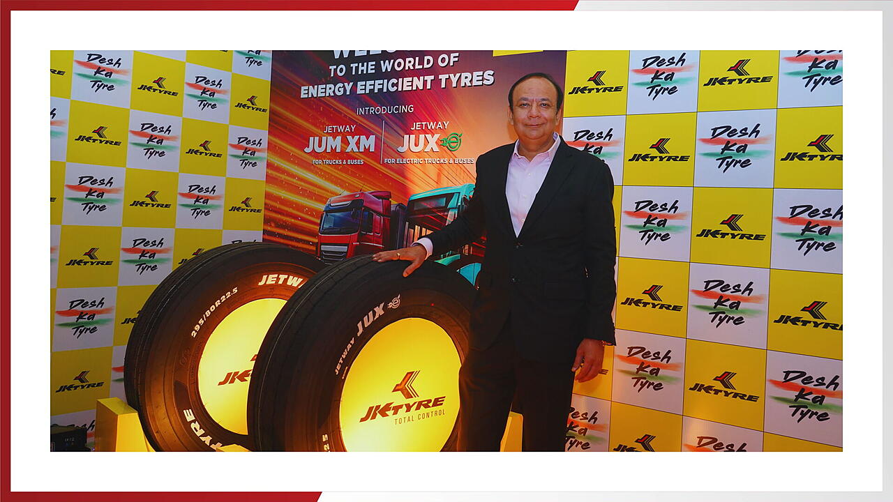 JK Tyre Unveils Next-Generation JETWAY & JETSTEEL Tyres mobility outlook