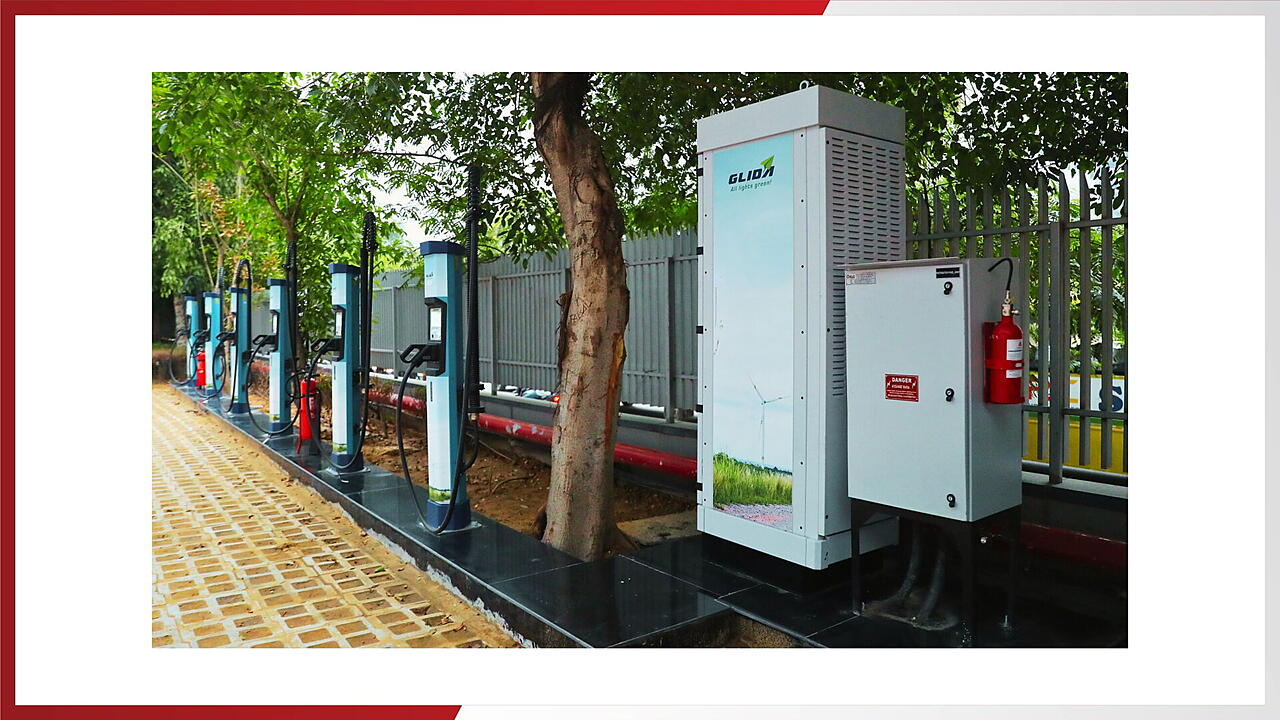 GLIDA Installs High Power Public Chargers At DLF Cyberpark Gurugram mobility outlook