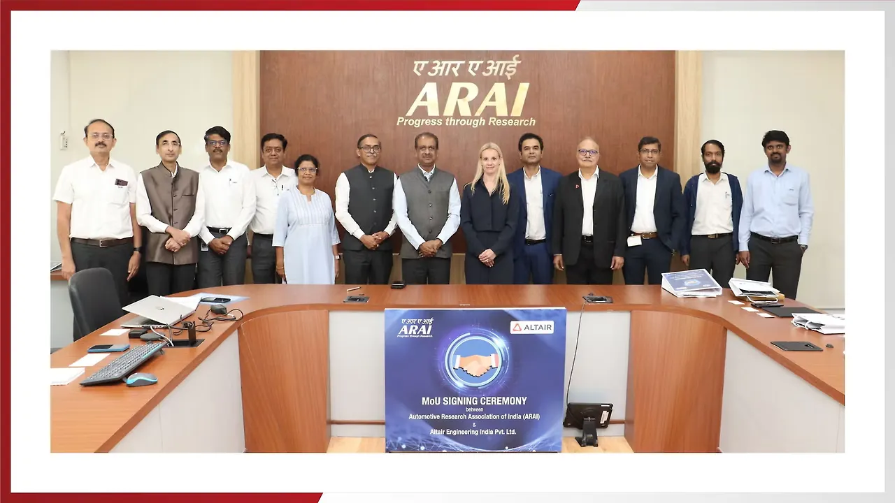 Altair & ARAI Forge Partnership mobility outlook Altair & ARAI Forge Partnership mobility outlook