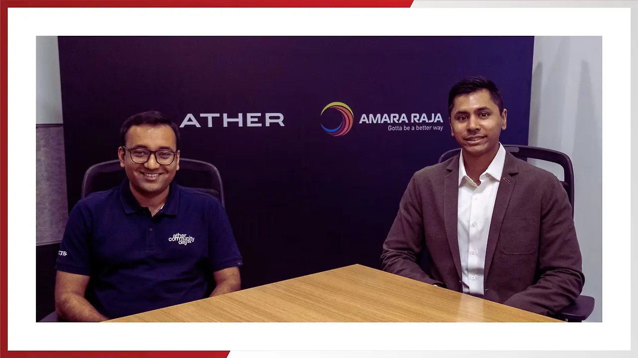 Ather Energy Partners With Amara Raja For Battery Cell Manufacturing mobility outlook Ather Energy Partners With Amara Raja For Battery Cell Manufacturing mobility outlook