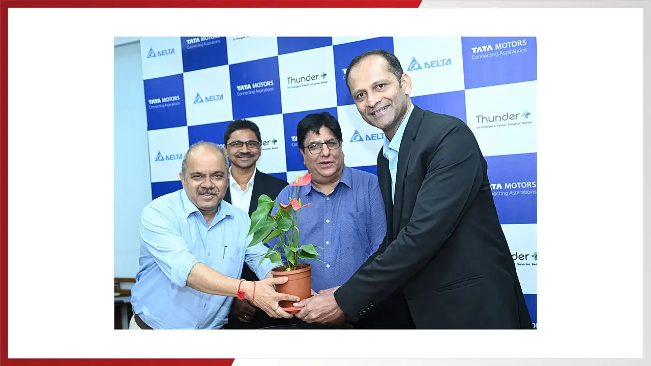 Tata Motors Collaborates With Delta & Thunderplus mobility outlook Tata Motors Collaborates With Delta & Thunderplus mobility outlook