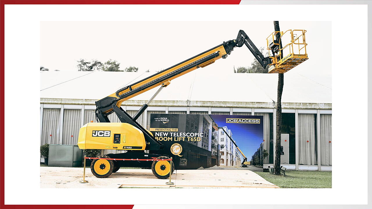 JCB Launches New Telescopic Boom mobility outlook