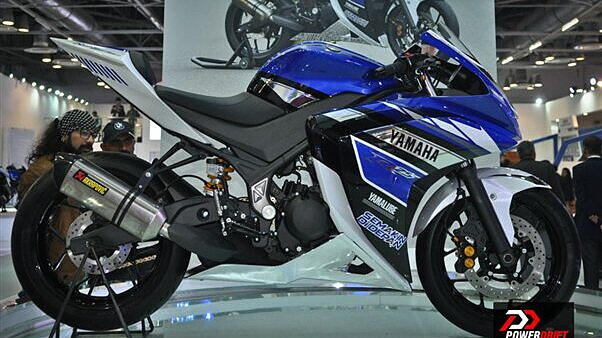 2014 Auto Expo: Yamaha India showcases the R25 concept - BikeWale