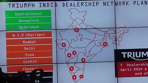 Triumph India to have 9 dealerships by May end
