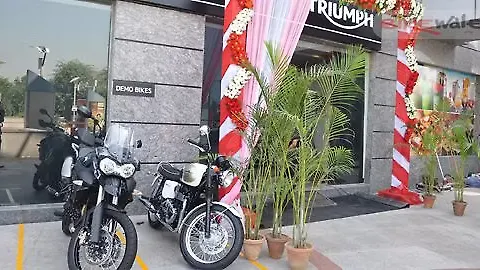 Triumph Motorcycles inaugurates New Delhi showroom Triumph Motorcycles inaugurates New Delhi showroom