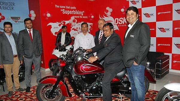 DSK Hyosung opens a new showroom in Jaipur