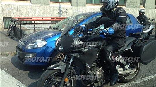 Yamaha MT-07 Tracer spotted testing