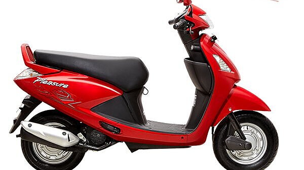 Pleasure scooty store price 2018