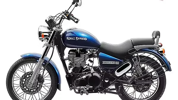 Bike Bullet 500cc Blue Colour Royal Enfield Thunderbird 500 Price