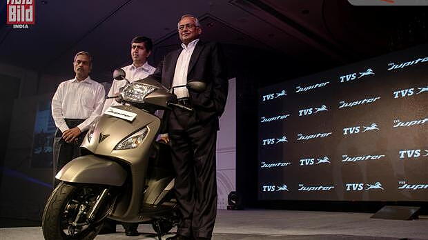 TVS launches the Jupiter scooter for Rs 44,200