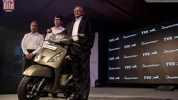TVS launches the Jupiter scooter for Rs 44,200 TVS launches the Jupiter scooter for Rs 44,200