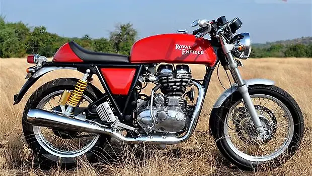 Hd Wallpaper Royal Enfield Gt Red Colour Kochi Kerala December 30