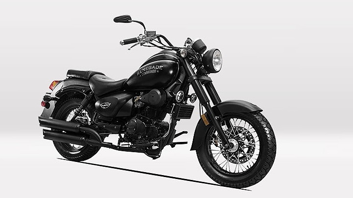 Yamaha shop commando bike