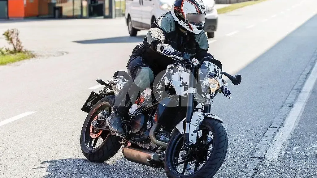 Husqvarna 701 café racer spied testing in Austria Husqvarna 701 café racer spied testing in Austria
