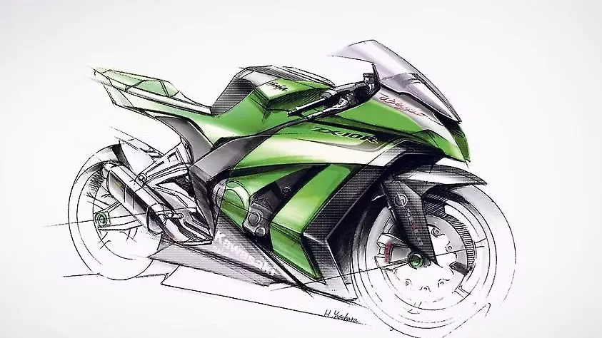 New Kawasaki Ninja ZX10R to be unveiled at 2015 EICMA New Kawasaki Ninja ZX10R to be unveiled at 2015 EICMA
