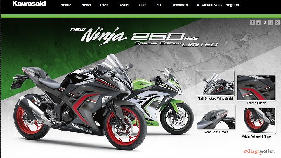 Ninja 250 limited edition introduced by Kawasaki Indonesia