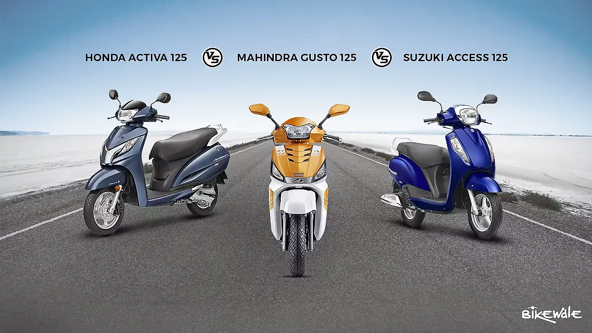 Spec Comparison: Suzuki Access 125 vs Honda Activa 125 vs Mahindra Gusto 125 Spec Comparison: Suzuki Access 125 vs Honda Activa 125 vs Mahindra Gusto 125