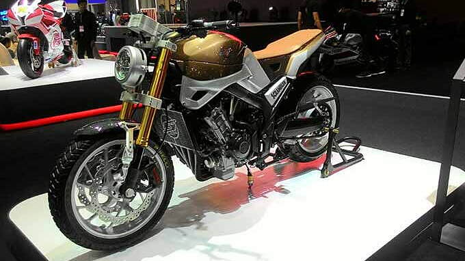 Honda Cb 650 Scrambler Concept Showcased At 16 Bangkok Motor Show Bikewale