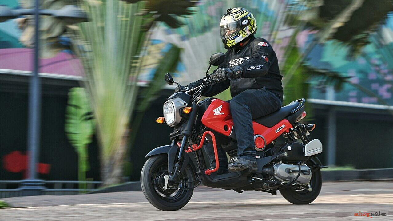 Honda Navi First Ride Review Bikewale 7820