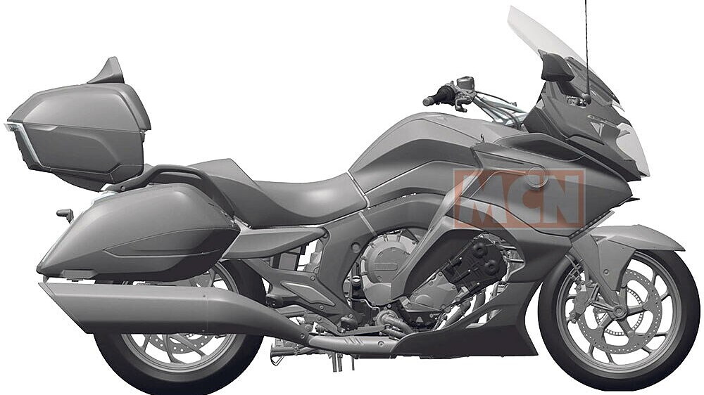 BMW K1600 bagger design revealed - BikeWale