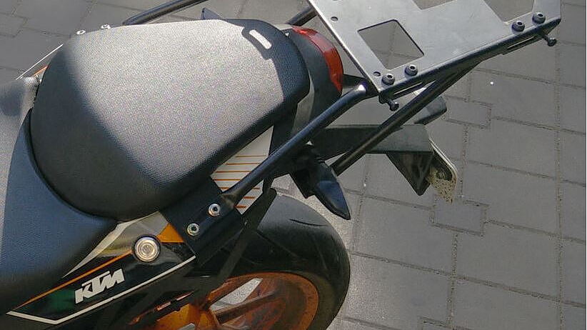 ktm duke 200 luggage carrier