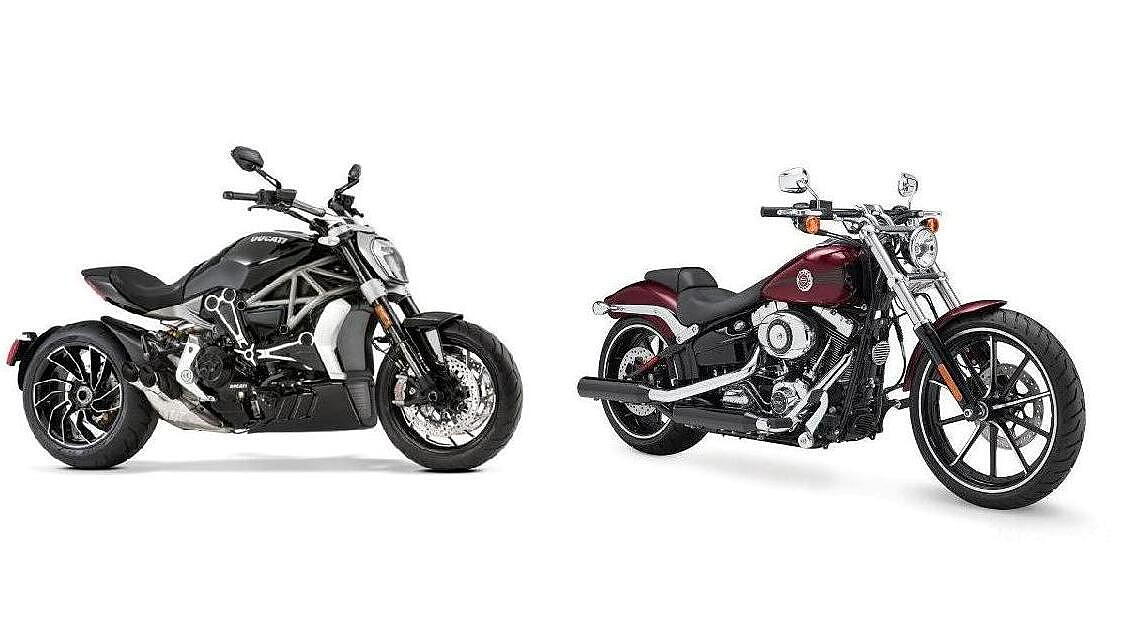 Ducati Diavel vs Harley