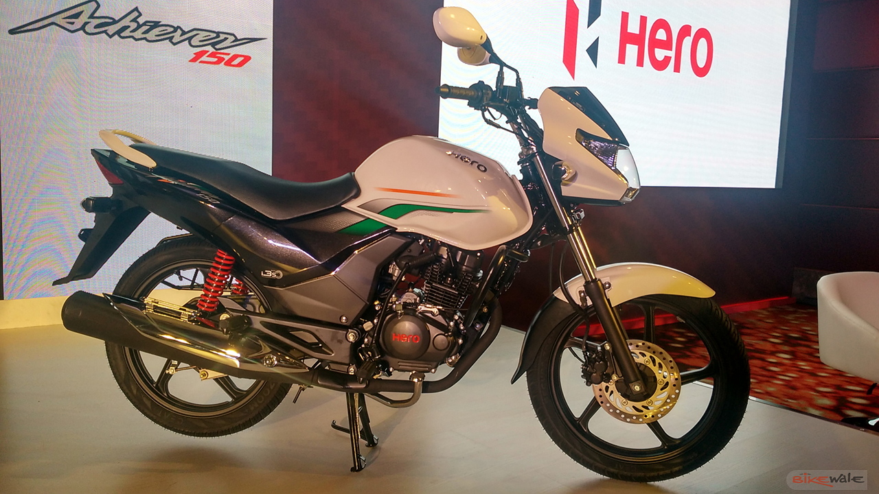 on road price of hero achiever 150