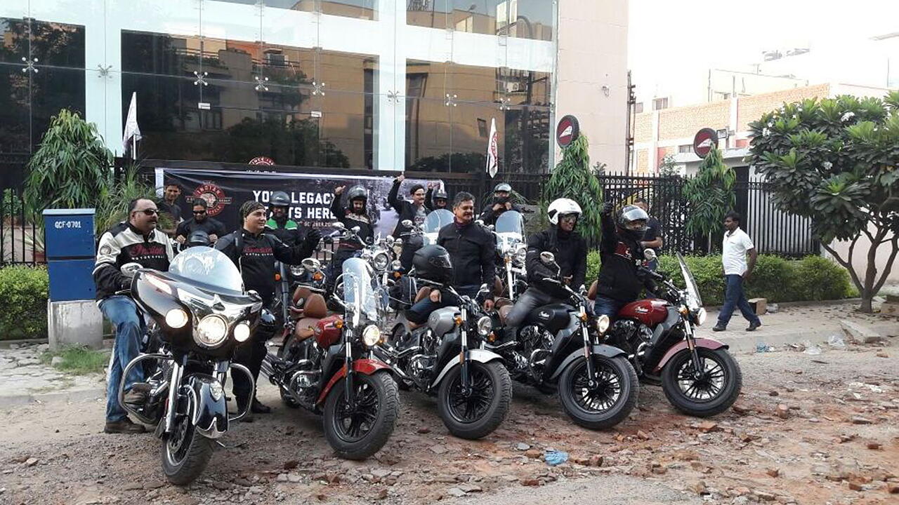 First Indian Motorcycle Riders Group ride to Daman - BikeWale