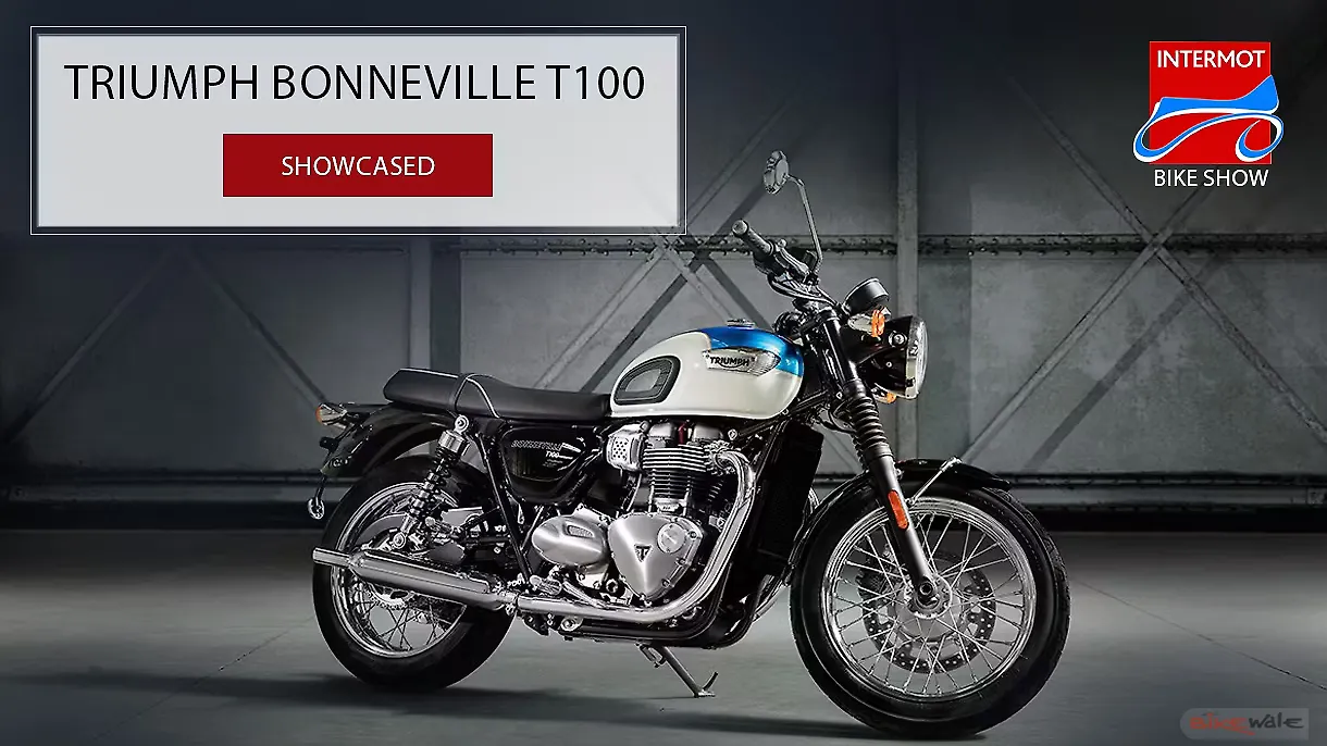 Intermot 2016: New Triumph Bonneville T100 family announced, coming to India Intermot 2016: New Triumph Bonneville T100 family announced, coming to India