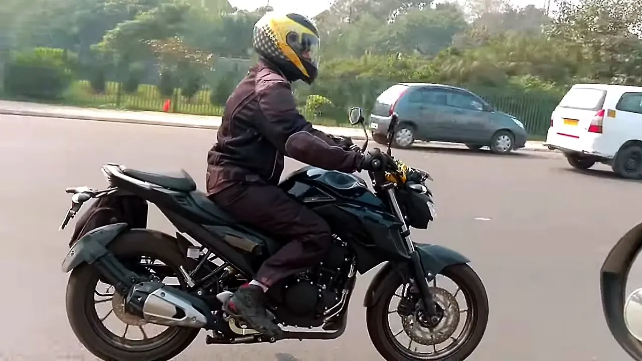 Yamaha MT-03 spied testing in India Yamaha MT-03 spied testing in India