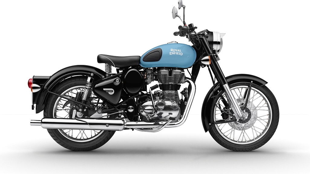 Bullet 350 store blue