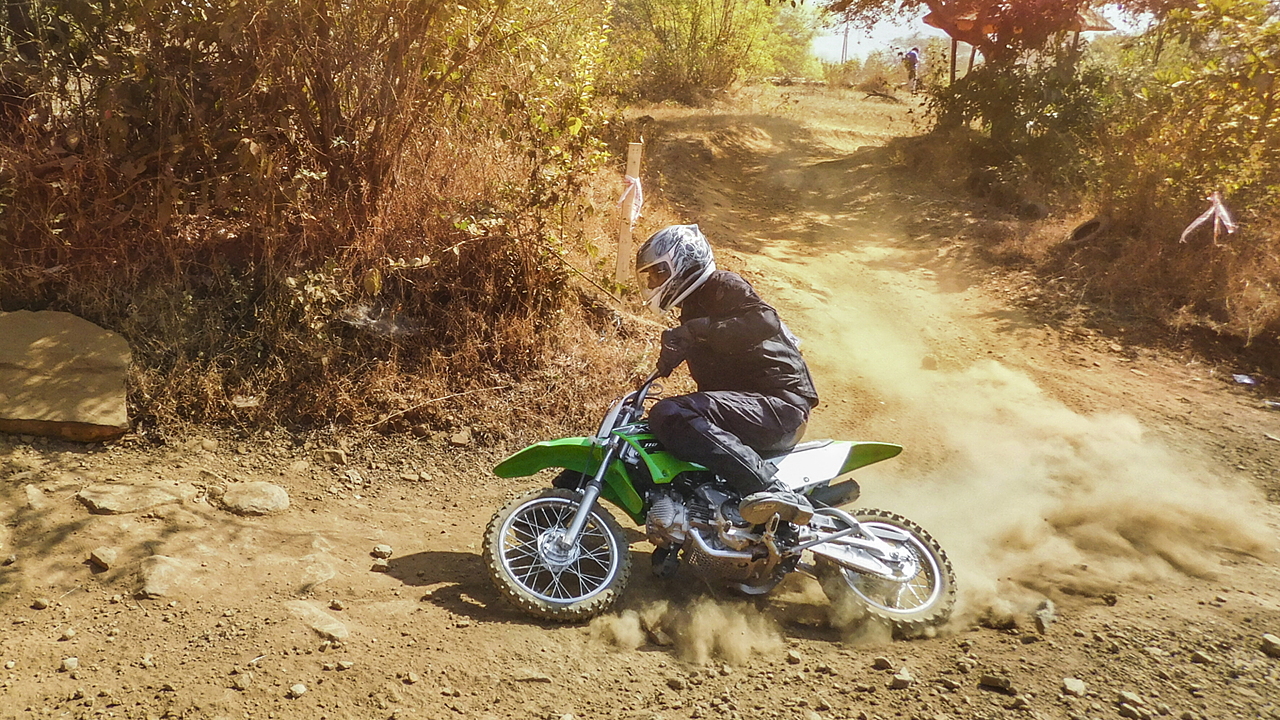 Kawasaki KLX110 First Ride Review BikeWale